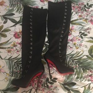 Christian louboutin Thigh high boots
